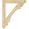 Ekena Millwork Olympic Arts & Crafts Rough Sawn Bracket, Douglas Fir, 4"W x 32"D x 38"H BKT04X32X38OLY03RDF - alternate 3